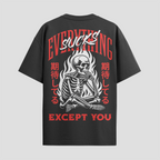 Everything Sucks Oversized T-shirt