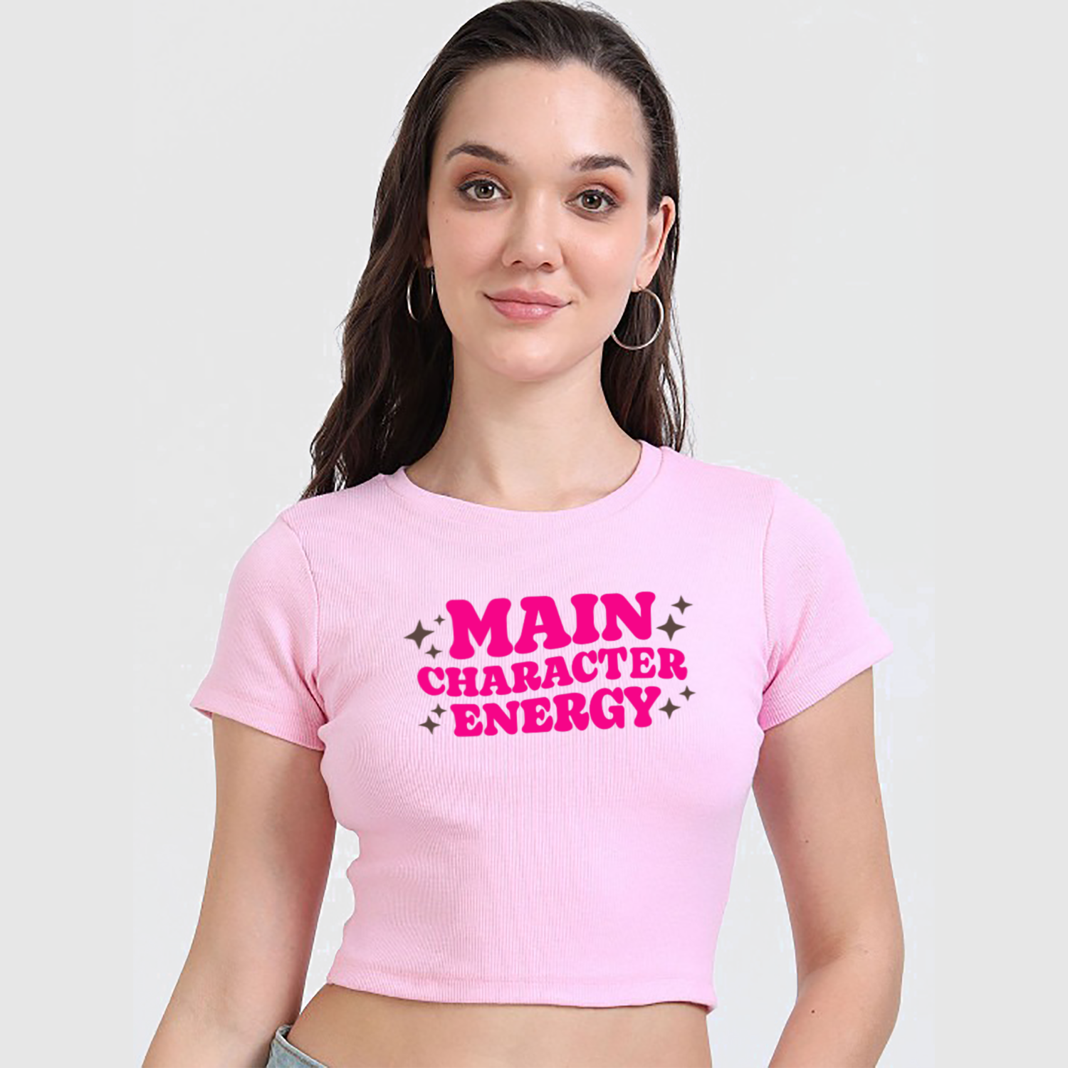 Main Character Crop T-shirt
