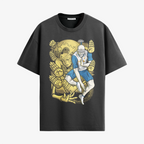 hunter x hunter issac natero Oversized T-shirt