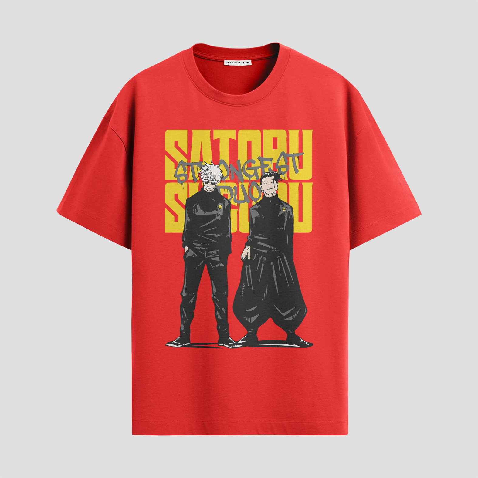 Jujutsu Kaisen – Satoru Gojo Double Pose Oversized T-shirt